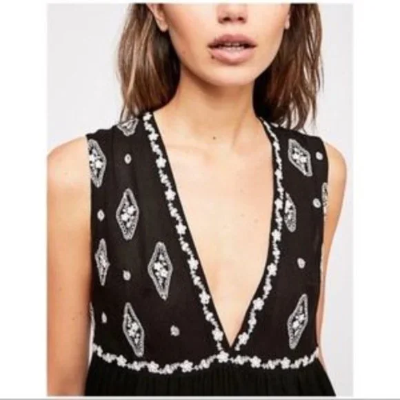 Free People Diamond Embroidered Tunic - Picture 2 of 9